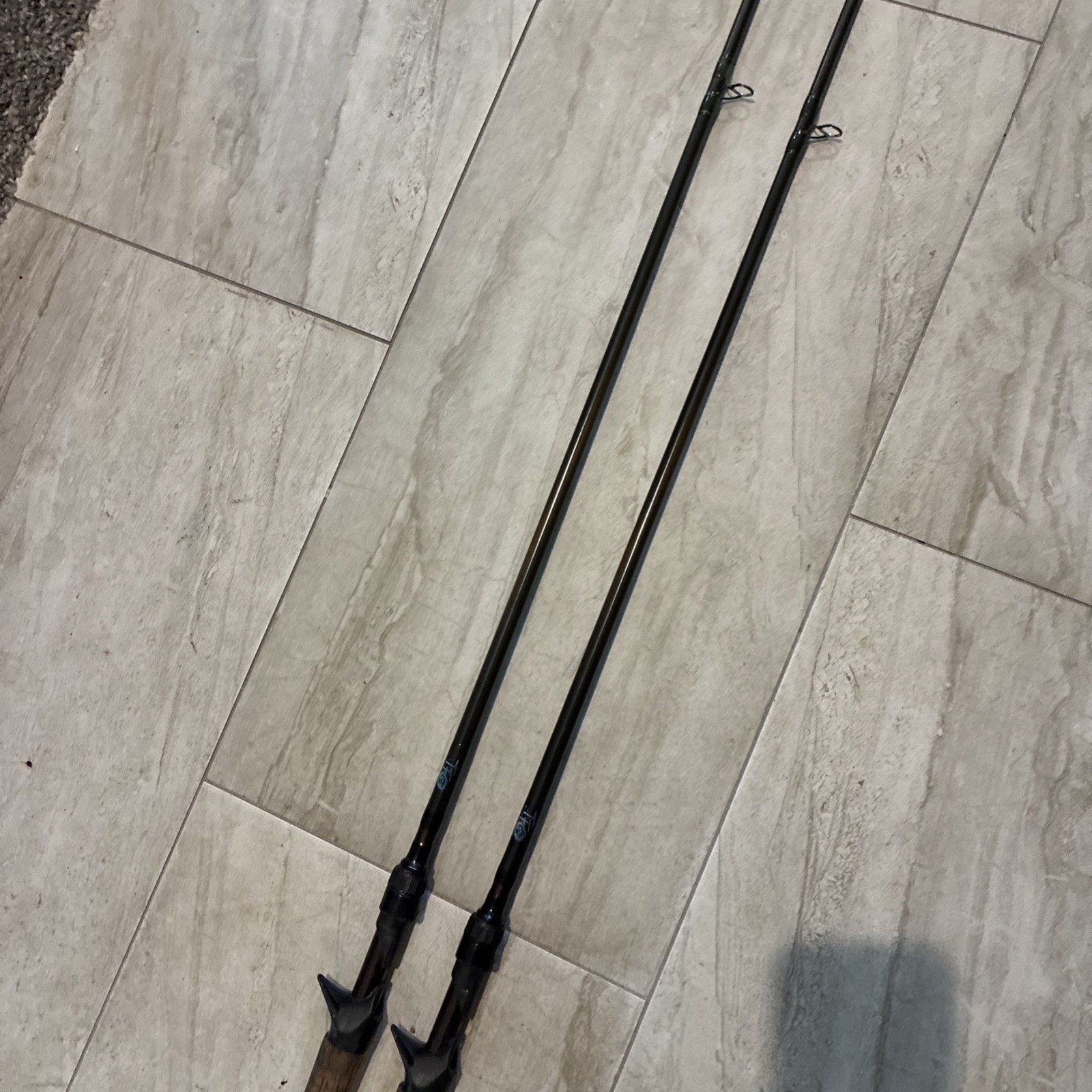 TFO Temple Fork Outfitters GTS Bass C 696-1, 6’-9” Casting Rods In EX Used Cond