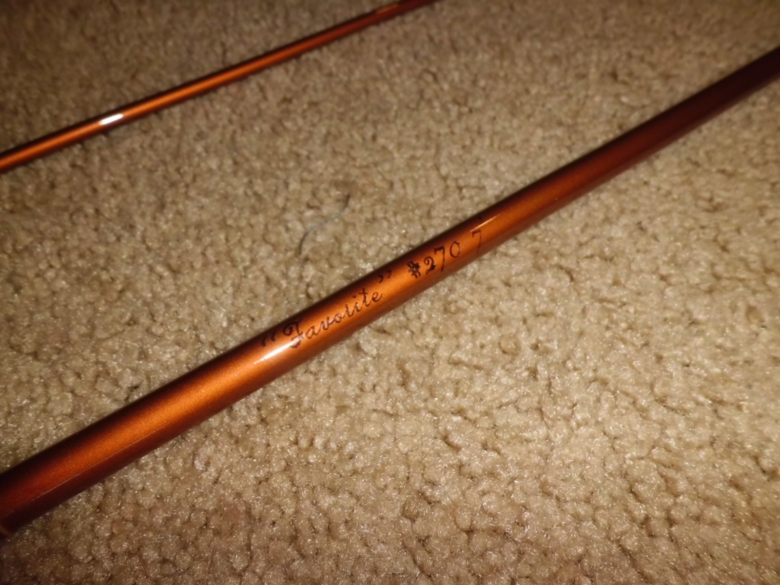 Vintage AMBERCROMBIE & FITCH “Favorite” #270 Spinning 7′ Rod-USA -MINT! MUST SEE