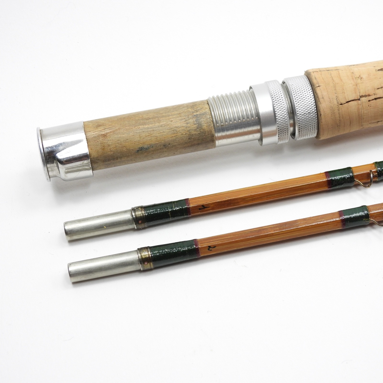 Pezon Ritz Parabolic PPP “Power Plus Type Creusevaut” Bamboo Fly Rod. 8’ 3”. 6-7