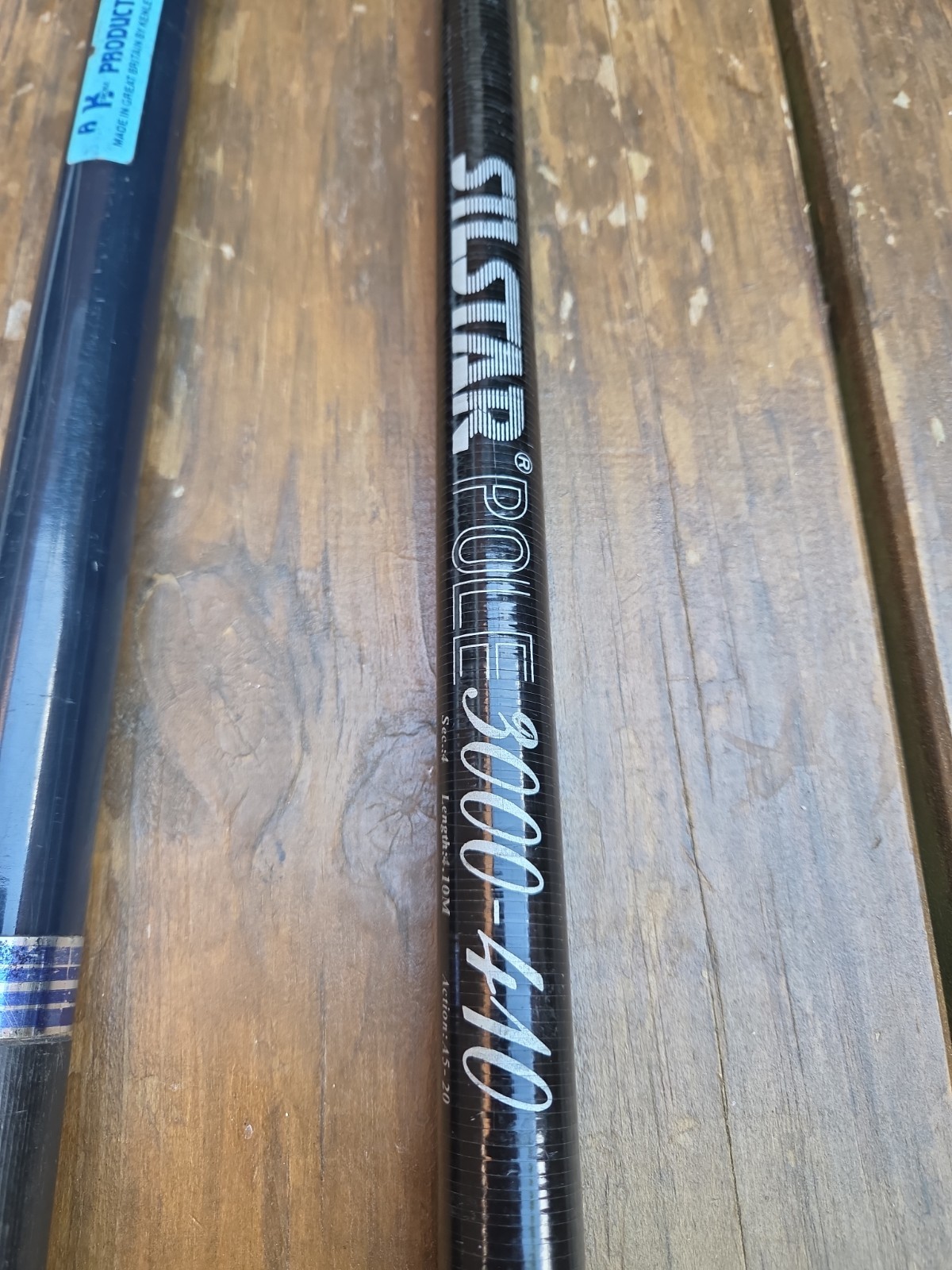 Fishing Tackle Joblot Silstar 4.10m Whip And 2.3m Net Handle Match Silvers