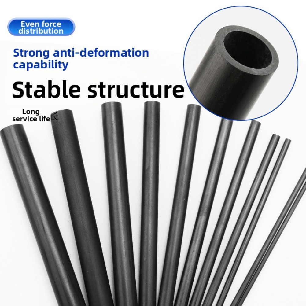 Fishing Rod Modification Carbon Fiber Tube Ferrule Sleeve Hollow Design