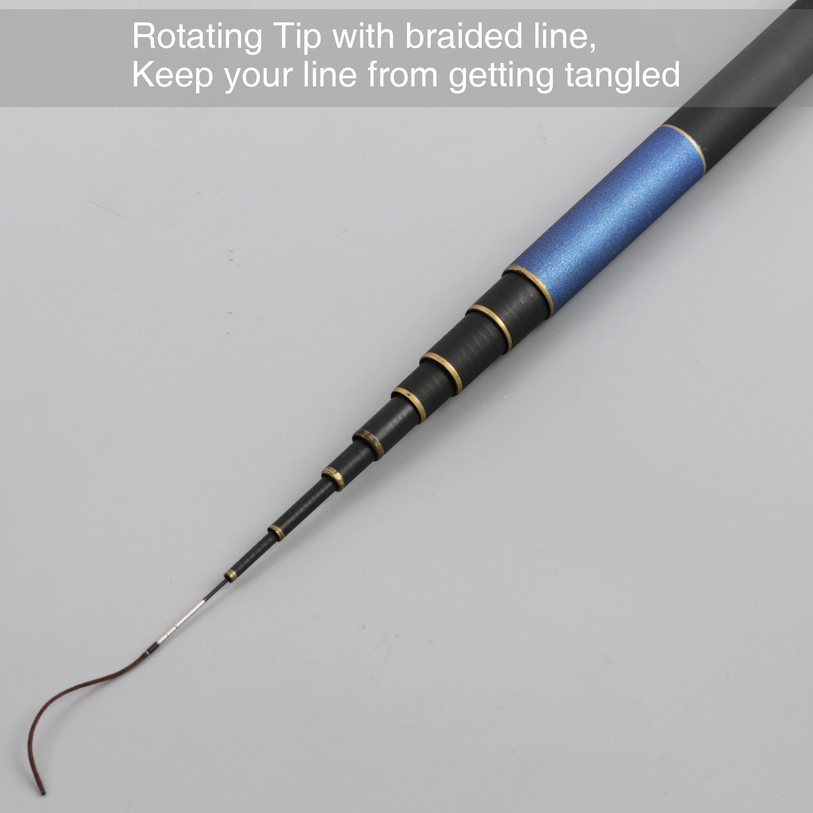 Maxcatch 11’/12’/13′ Nano Tenkara Rods IM12/40T Carbon Tube Telescopic Pole
