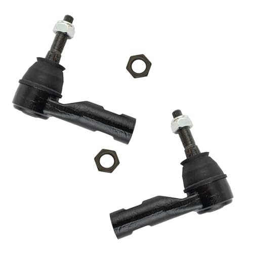 Outer Driver and Passenger Side Tie Rod Set 2 Piece Compatible with PSA66918