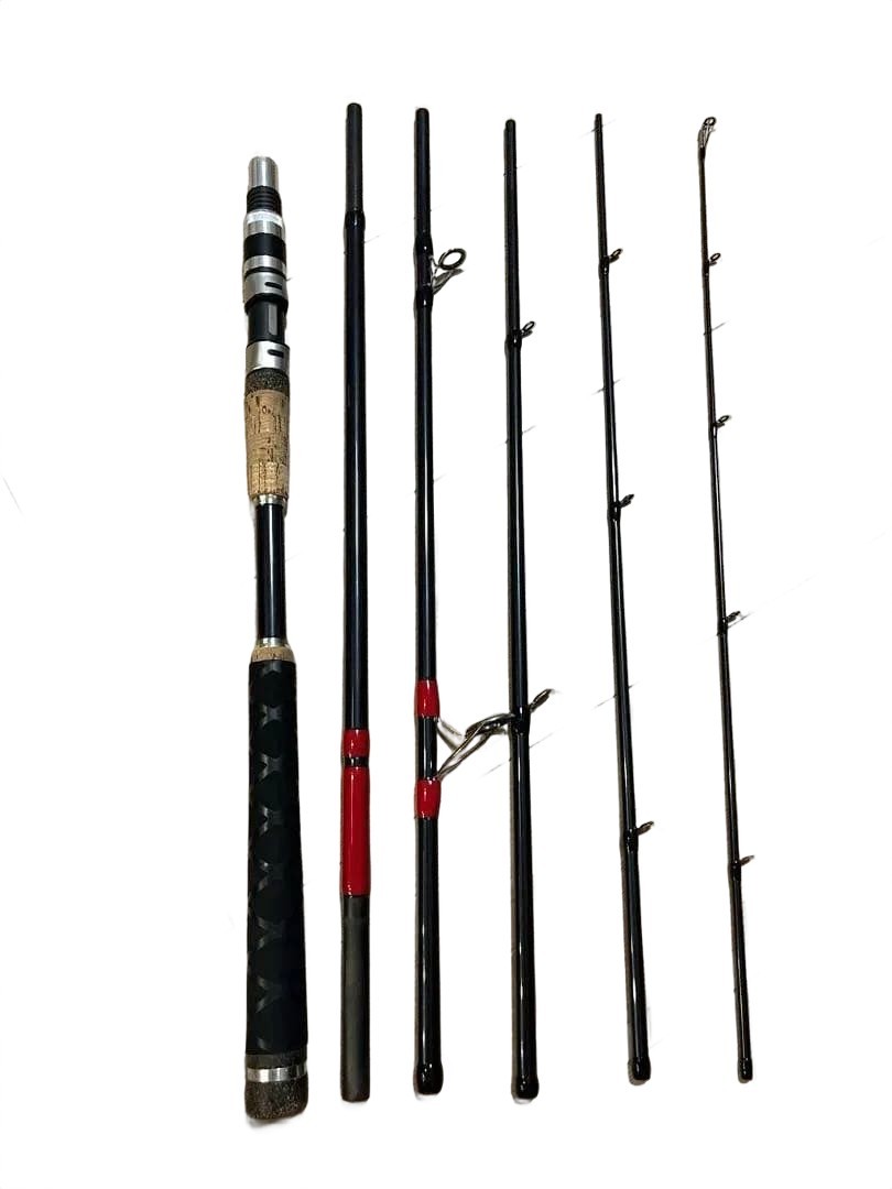 Huerco GT9066S 9.6ft Fishing Rod, 5-40g, 6-Piece, USED JDM