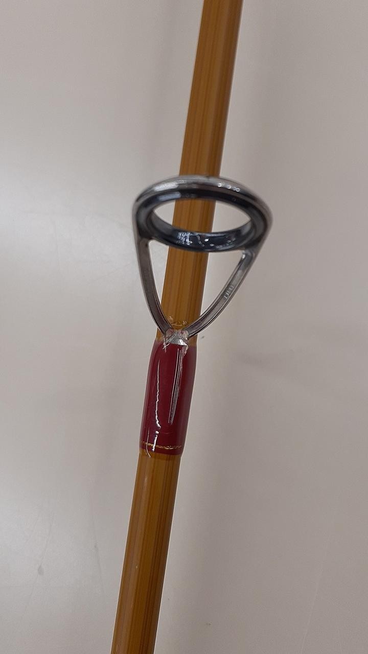 Hayashi MSC-80 Eging Rod 8ft 115g Fishing Gear with Crack in #9.10 Guide