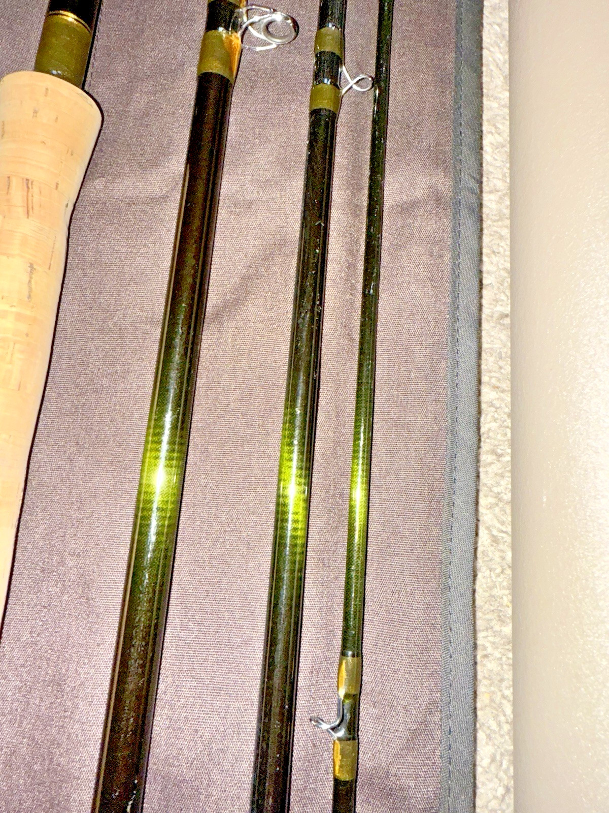 SAGE Graphie IV 16 Foot 1 Inch DH 4 Piece #10 Spey Salmon Fly Rod Bag & Tube