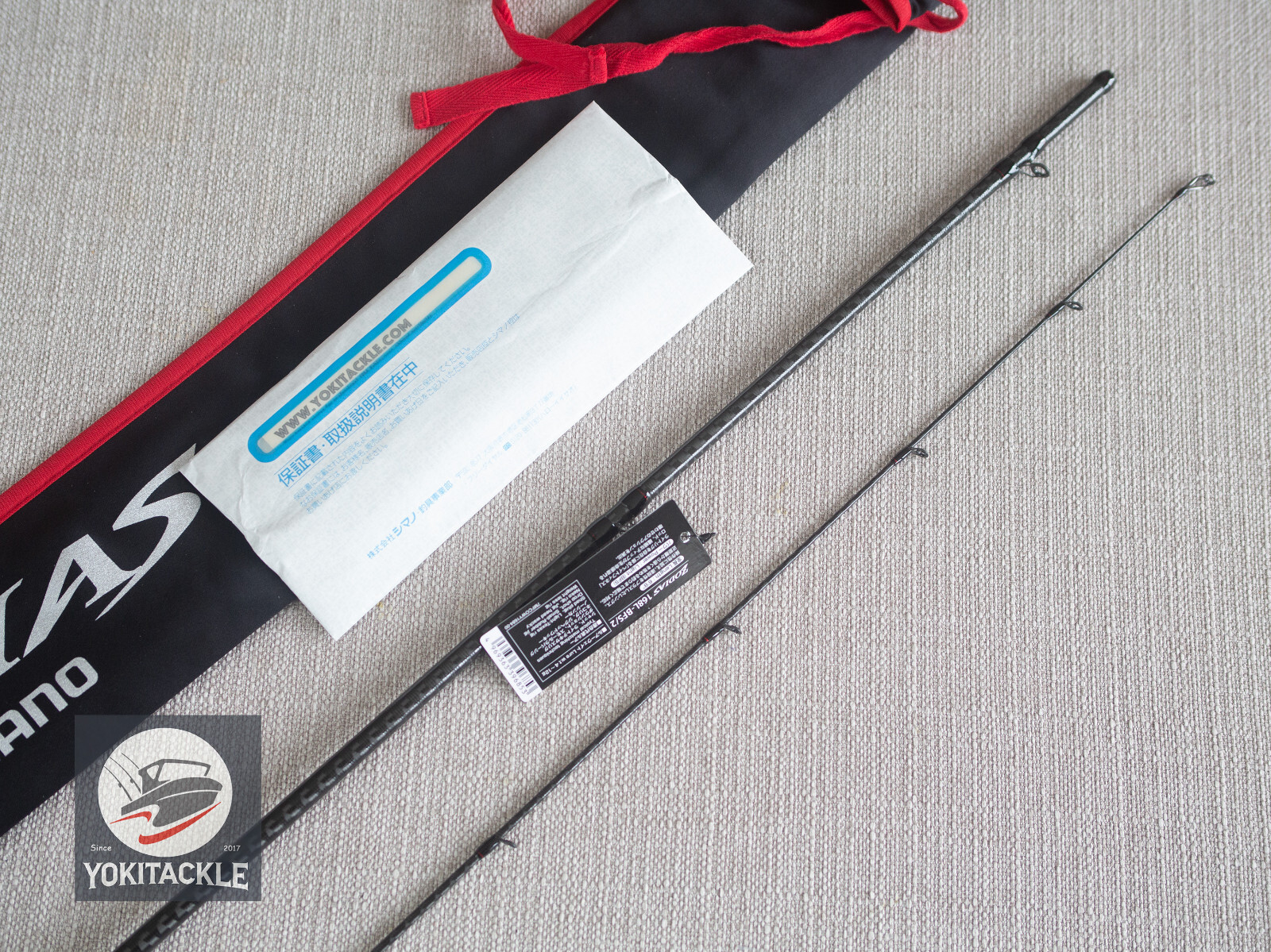 Shimano 20 Zodias 168L-BFS/2 Baitcasting Rod for Bass