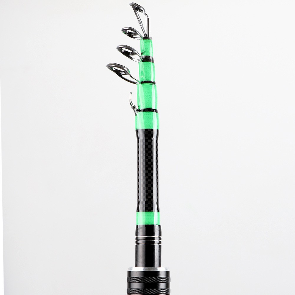 1.8/2.1/2.4M Telescopic Fishing Rod High Carbon Fiber Spinning Carp Feeder Rod