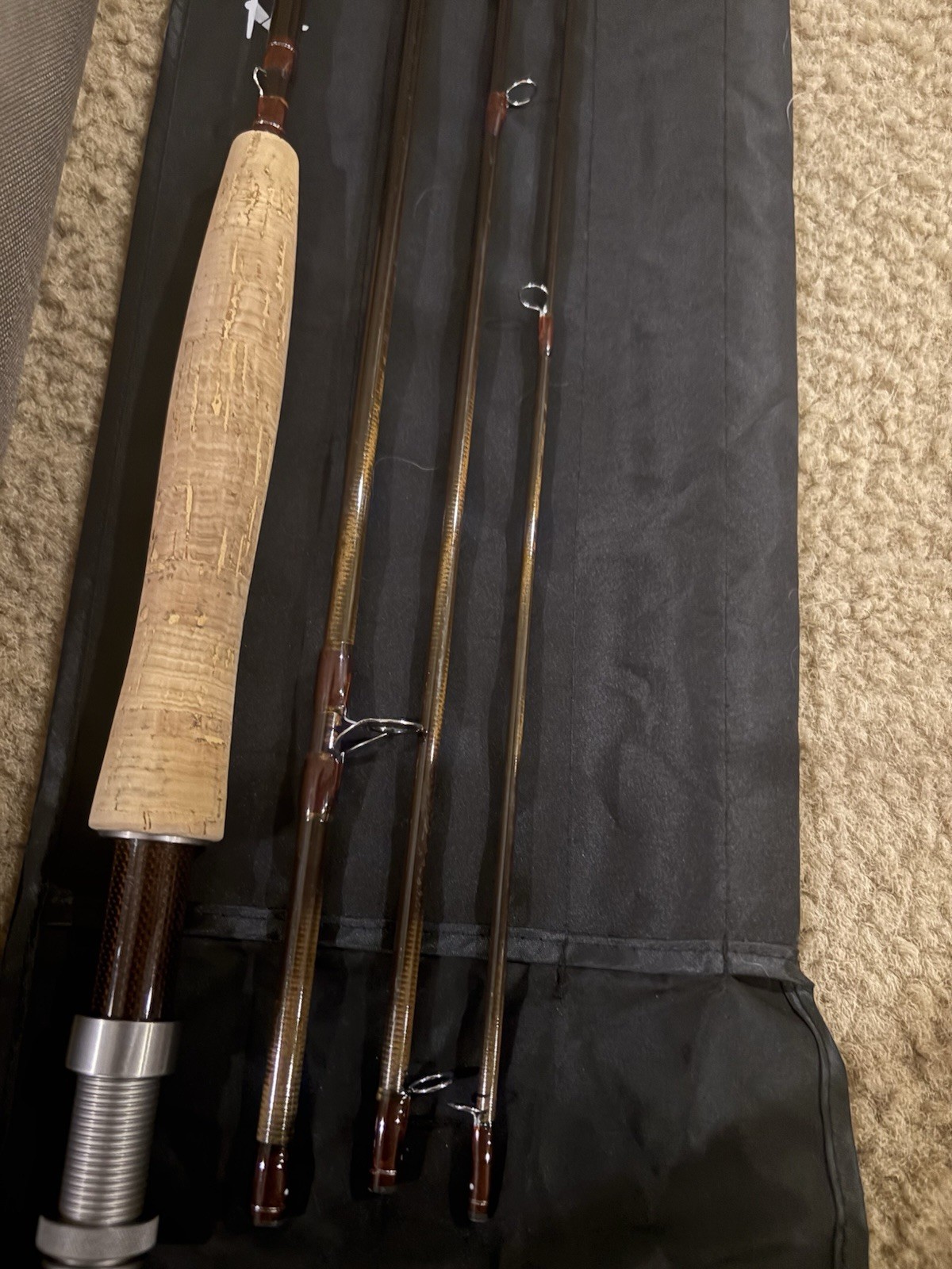 Echo Carbon XL 490-4 Fly Fishing Rod 4wt, 9’0″