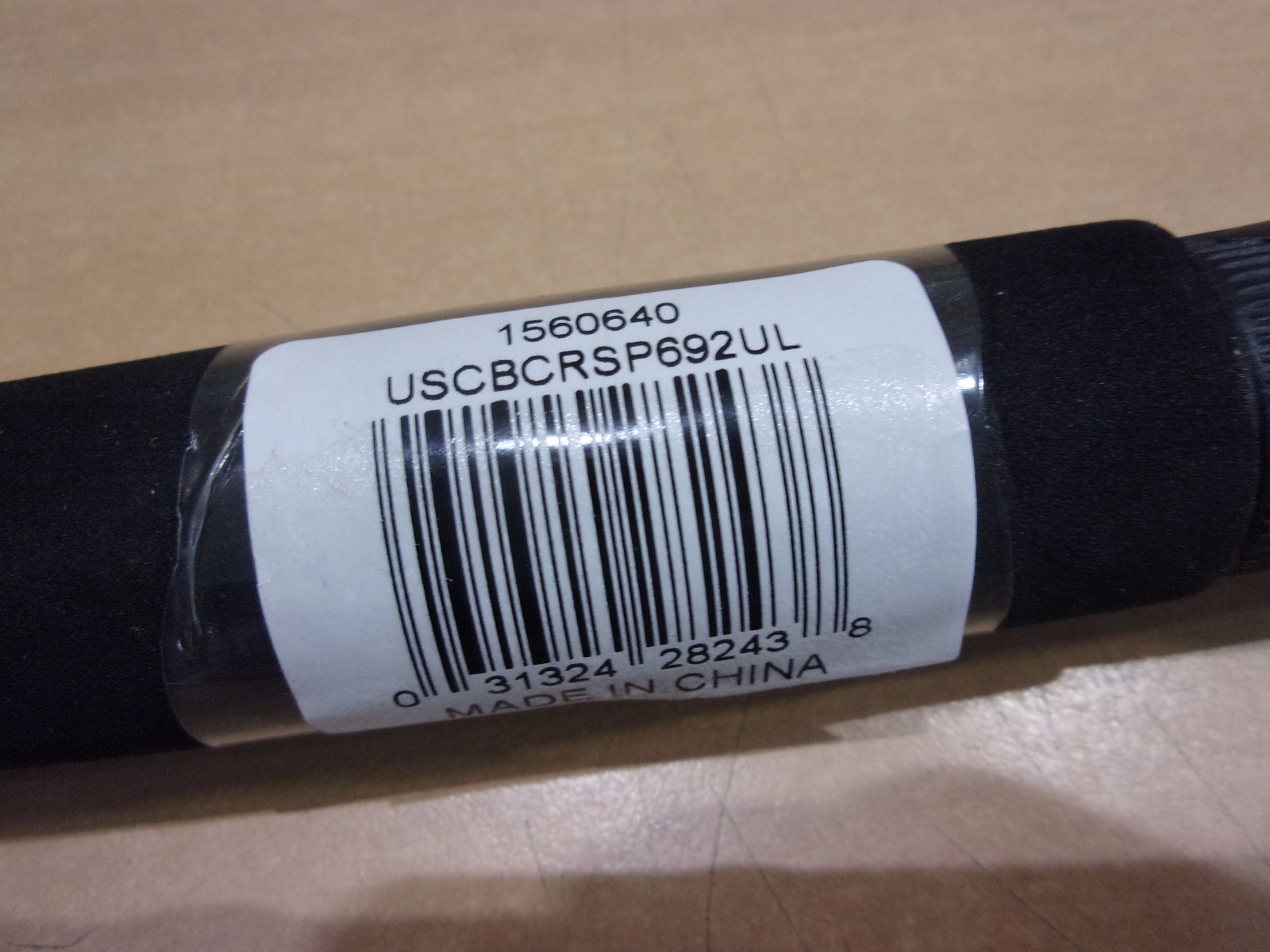 SHAKESPEARE UGLY STIK CARBON CRAPPIE 6 foot 9 inch Ultra Light spinning rod