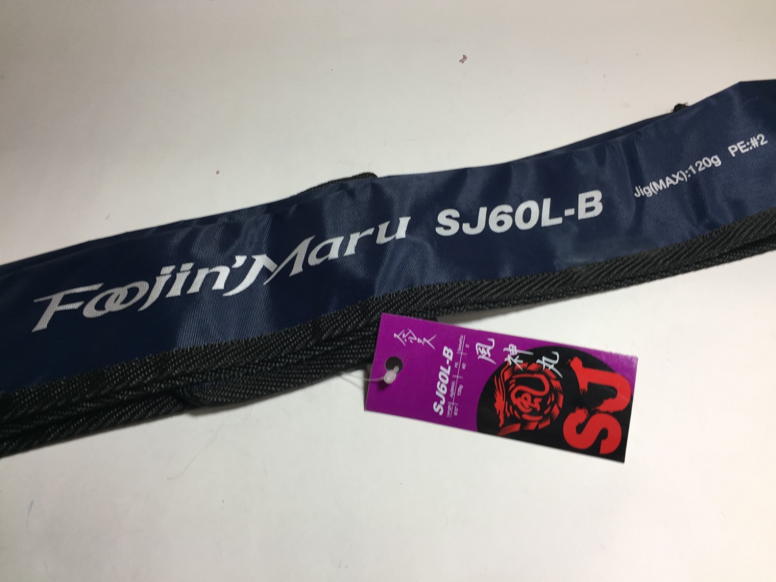 70841) SPARTAS 風神丸 Foojin’Maru SJ60L-B for Offshore Jigging Bait Rod
