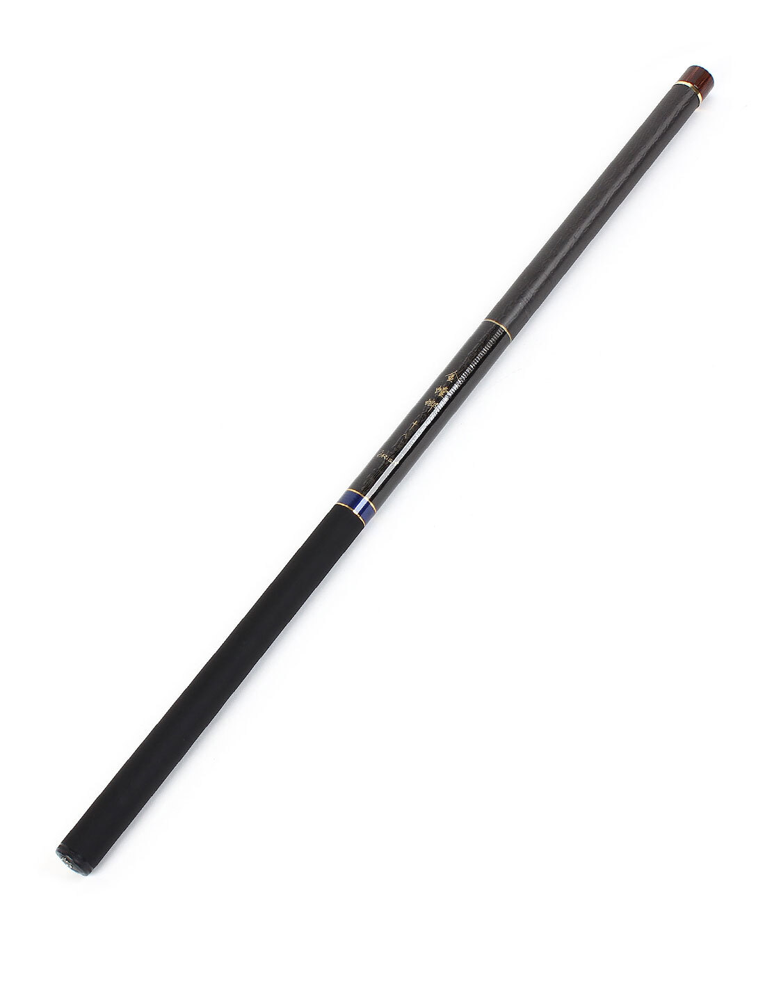 Travel Black 18Ft 11 Section Foam Handle Telescoping Fishing Rod Extended Pole