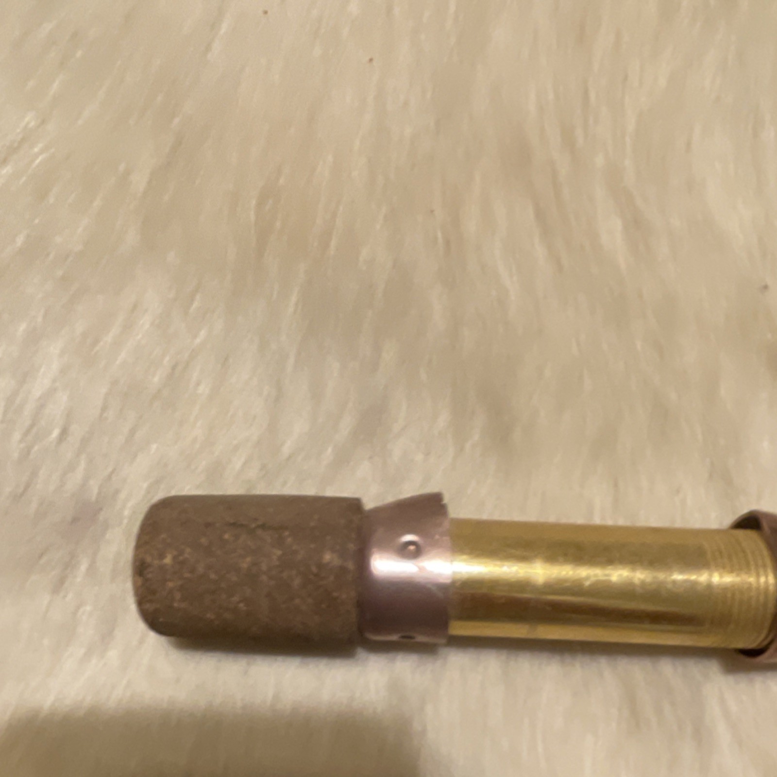 Cork Fishing Rod Handle Grip, Sliding Ring Reel Seat, Spinning 1pc Brown/Gold
