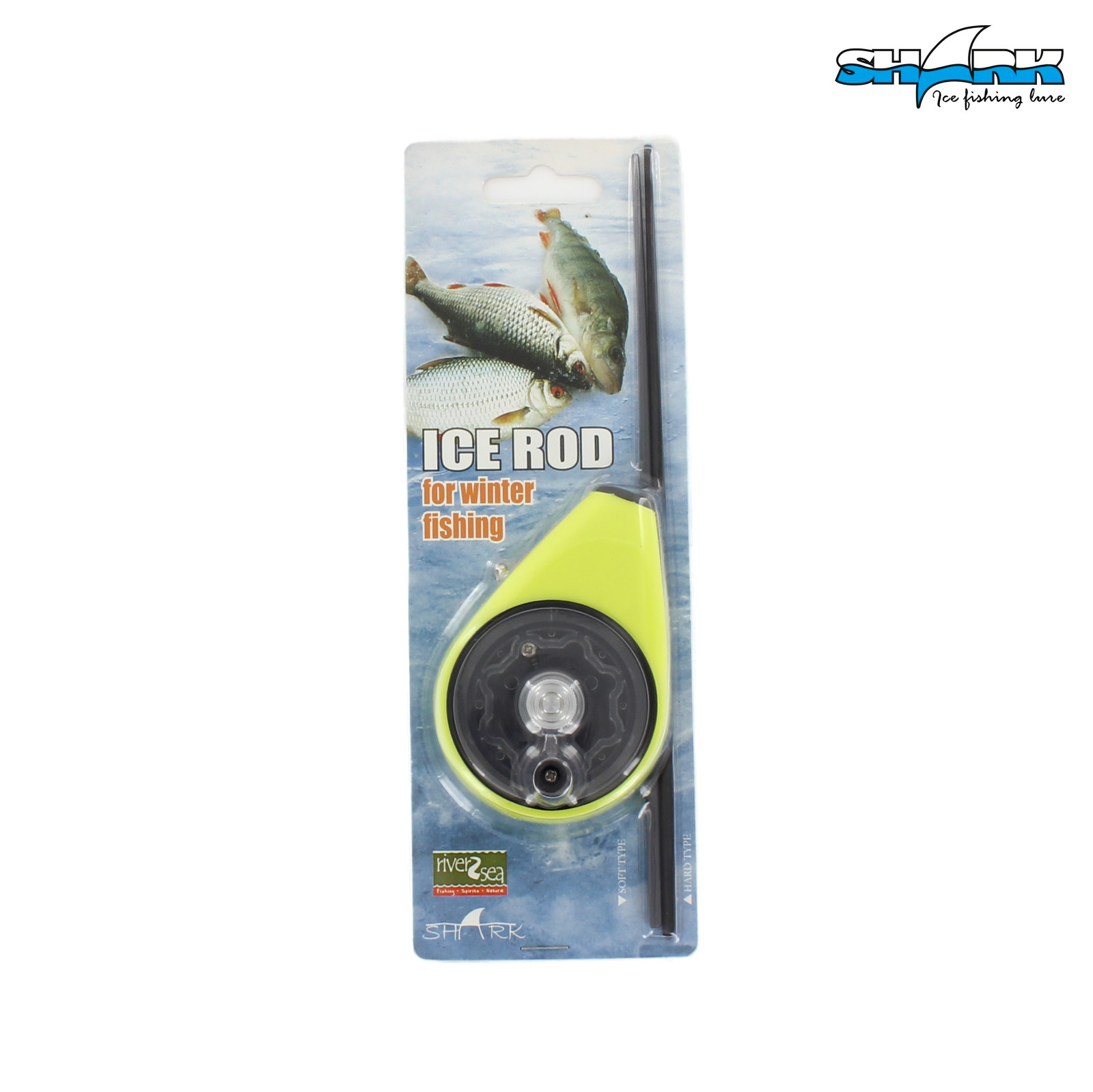 SHARK Slinky Grip Latvian ICE ROD SPORT