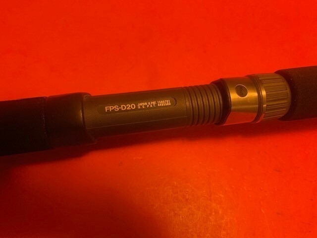 CUSTOM BUILT GLOOMIS BB965 GL2 8 FOOT 15 TO 30 LB. CONVENTIONAL BAITCASTING ROD