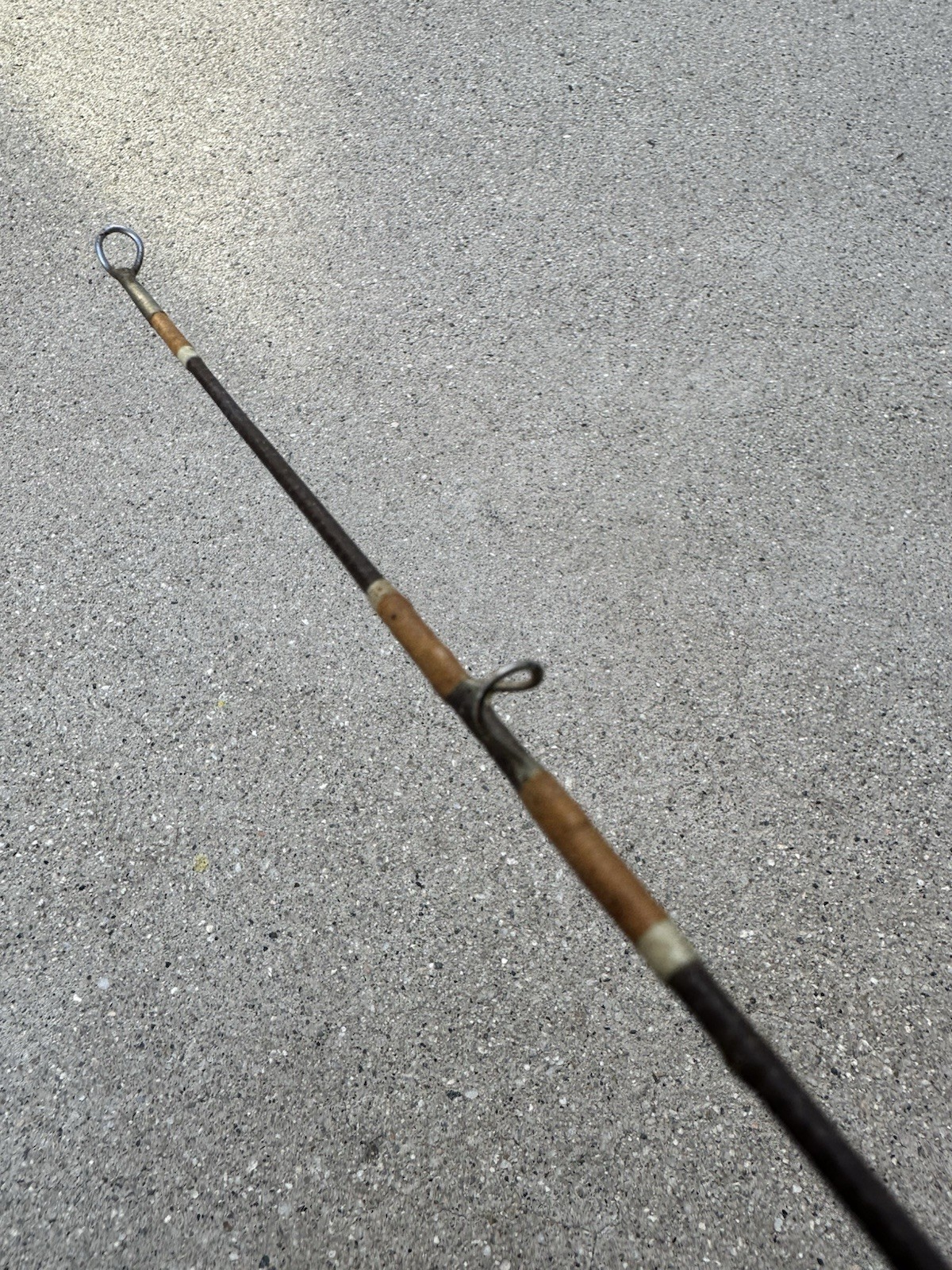 SABRE 8.5 ft 2-PIECE CUSTOM MADE F173 NYPOXY GLASS 7 Line Test Fly Fishing ROD