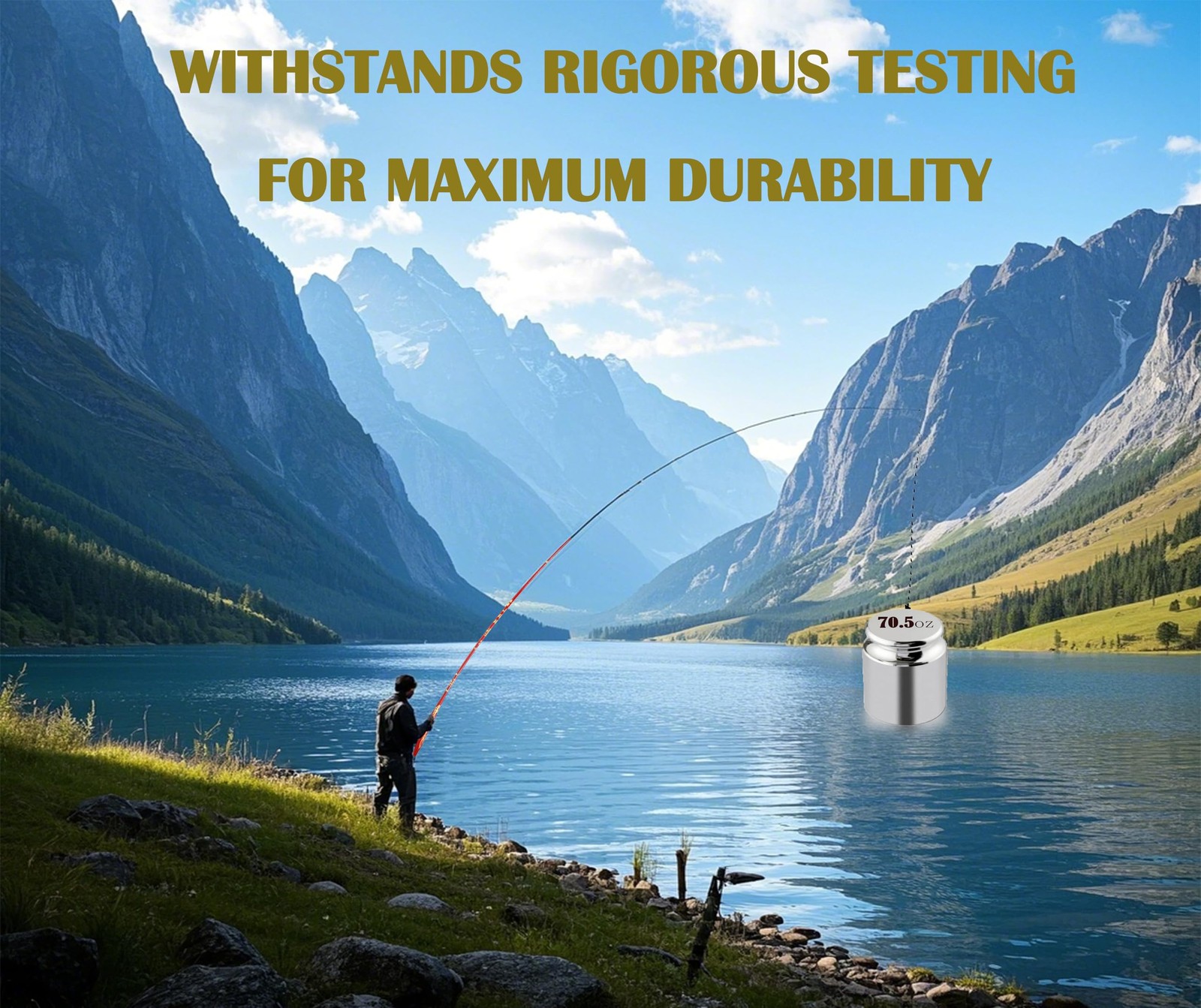 Tenkara Rod Fly Fishing Rod Kit – Kids Fishing Pole Small Stream Collapsible …