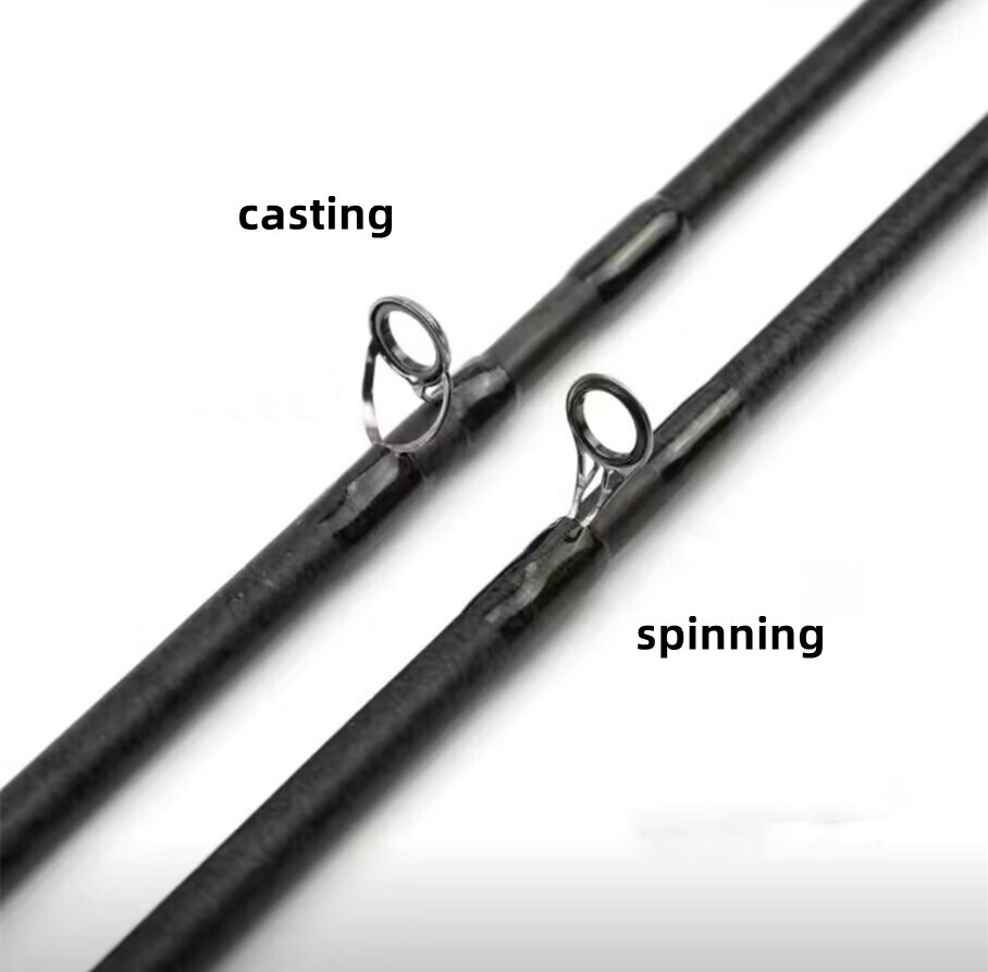 Fishing Rod Carbon Spinning Casting Fishing Rod Lure 2.1m 2.4m 2.7m Travel Poles