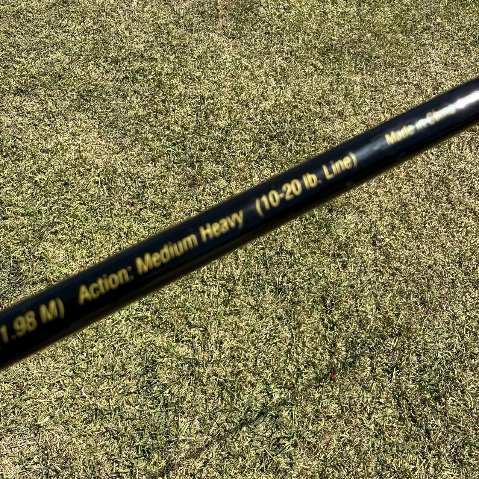 Shakespeare Intrepid Titanium IM7 Graphite CA 3066 6’6 Med/Heavy BaitCasting Rod