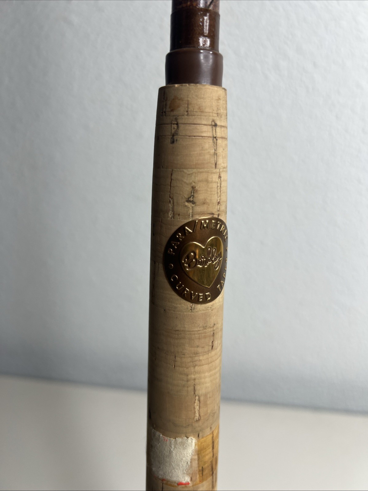 VTG BERKLEY PARAMETRIC DELUX CURVED TAPER 9’ 3” Good Condition FISHING ROD