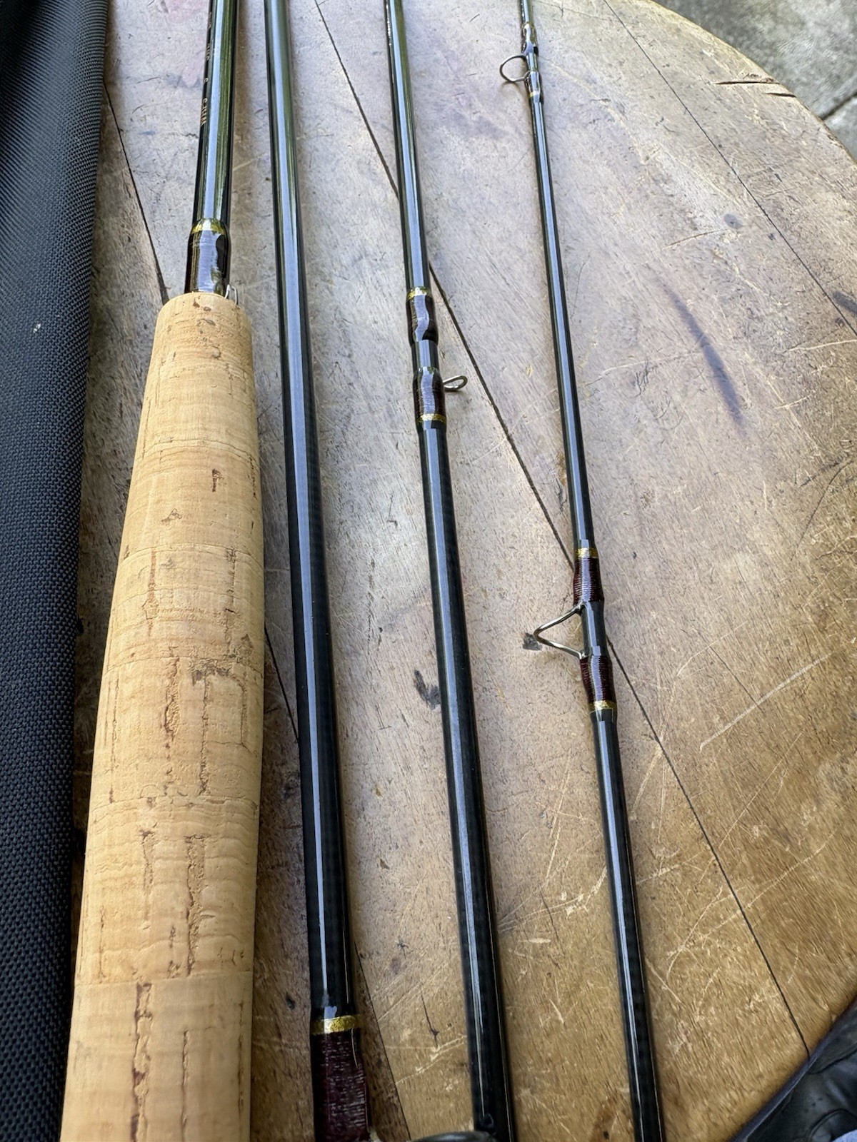 Cabela’s Wind River WRF9 9 Ft FLY Fishing Rod 5 Wt Line With Sleeve Appears NOS