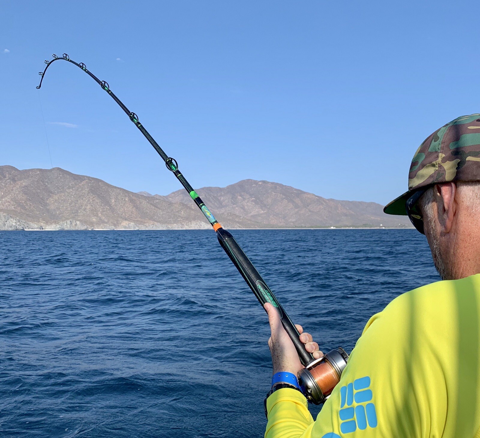 Saltwater Offshore Casting Rod 7′ 1PC 30-80 LB Saltwater Fishing Rod