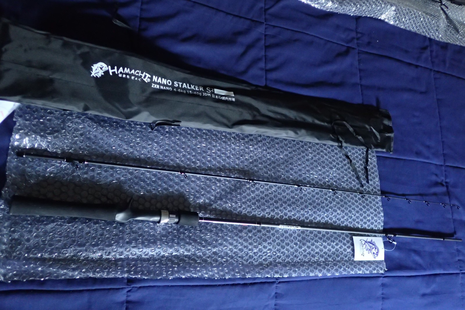 HAMACHI Nano Stalker S2 JDM 4-6kg (8-15lb) ultralight Japan fishing rod pole
