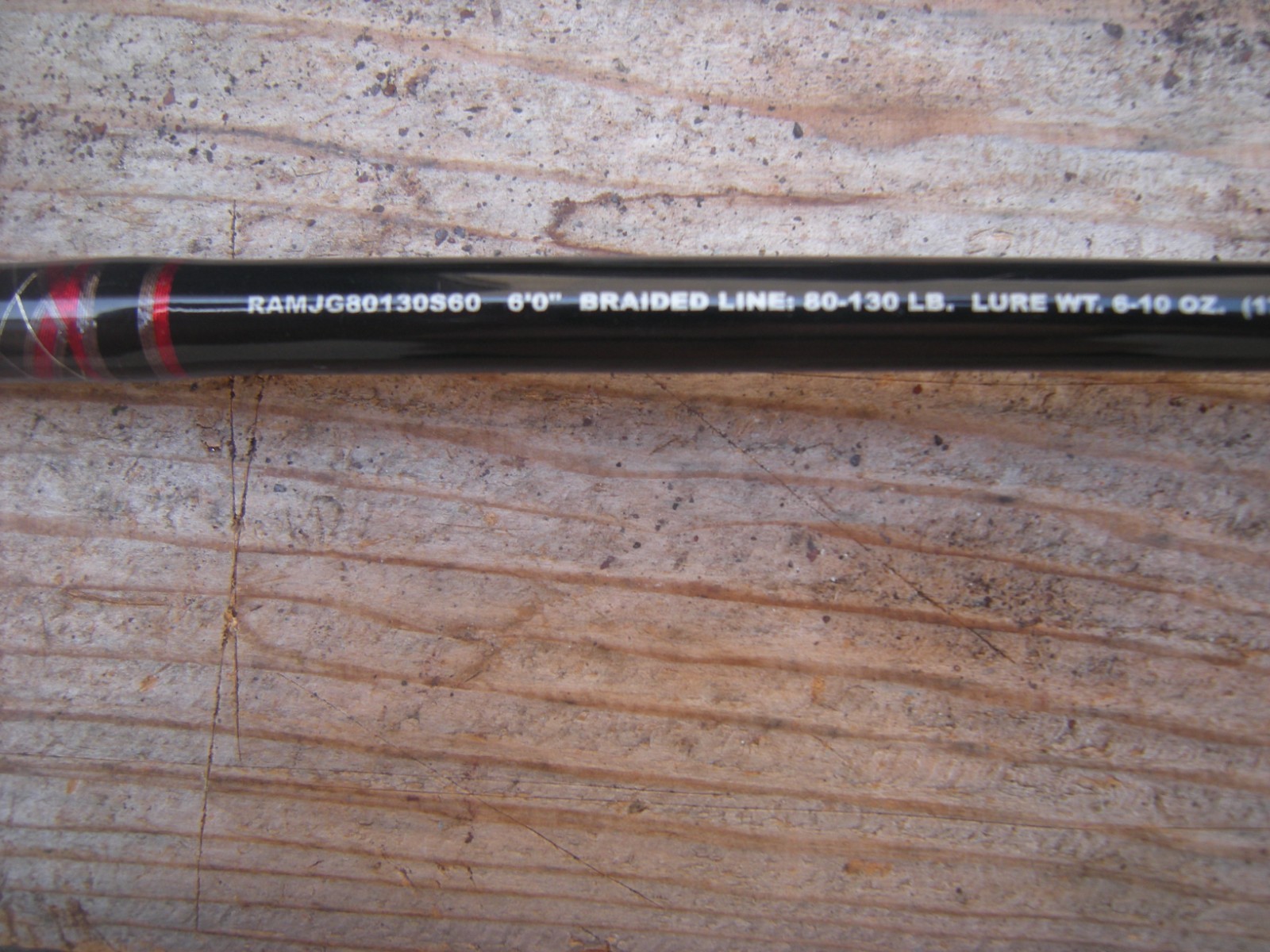 6’ Penn Rampage 80-130lb One Piece Heavy Action Jigging Rod (Spinning Rod)