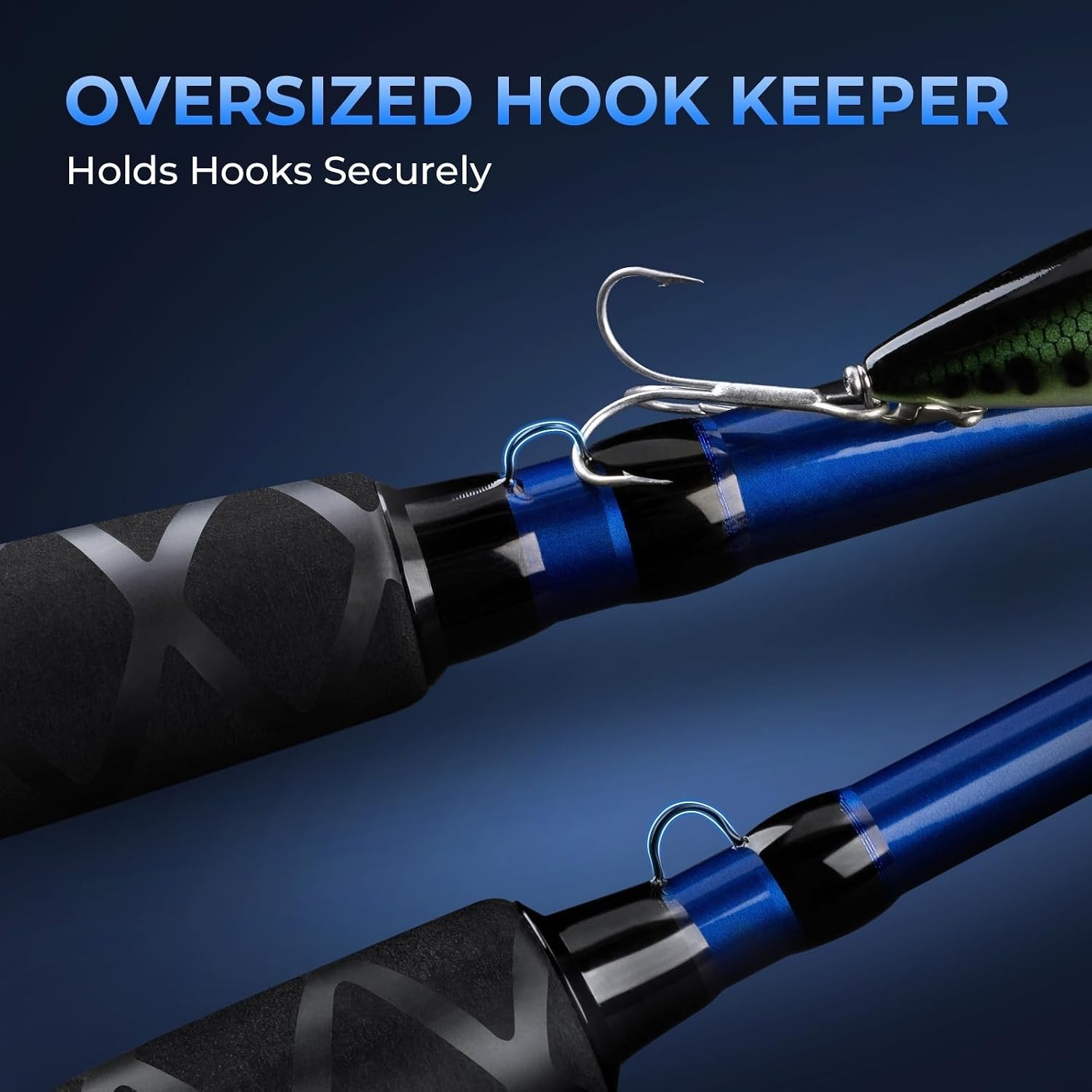 Kapstan Saltwater Spinning Rod, Boat & Surf Fishing Rod, Lightweight S-Curve …