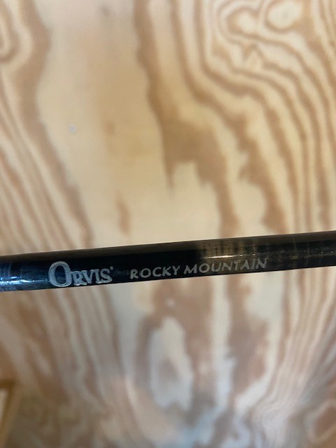 Orvis Rocky Mountain Fly Rod | 9ft 3-5/8oz 2 pc| Vintage Graphite Rod & Tube