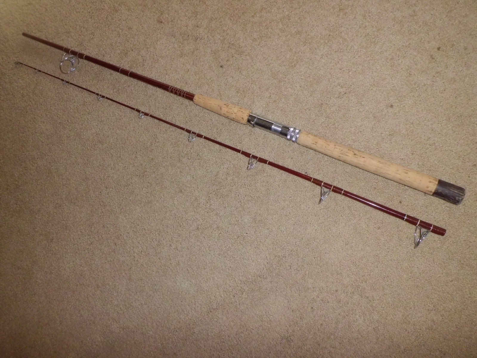 Vintage FENWICK Feralite PLB83 Spinning 8’3″ Rod- USA- 8-20 lb #K118389