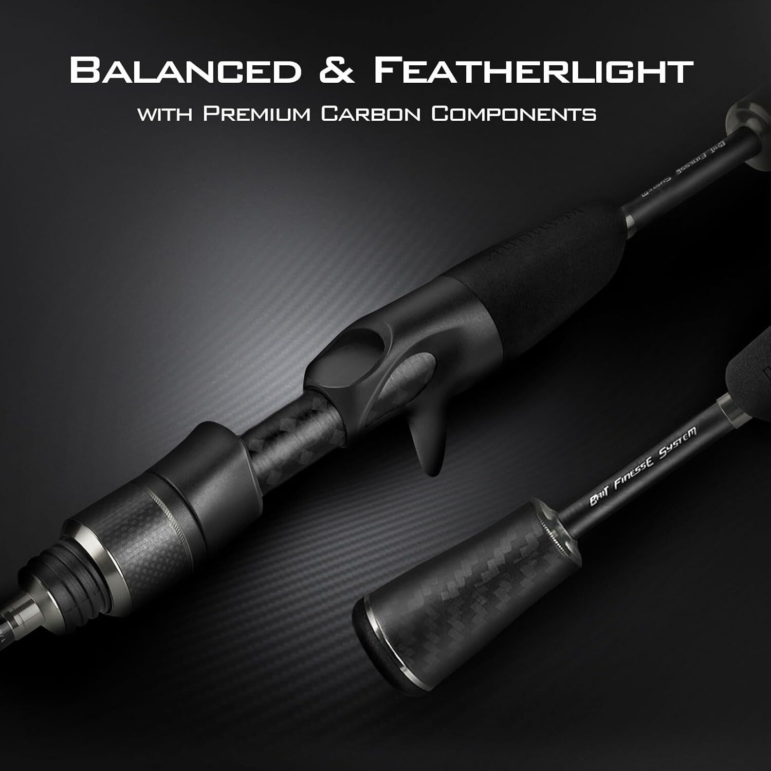 KastKing Casting Fishing Rod IM8 Graphite Ultralight Tackle W/Custom EVA Handle