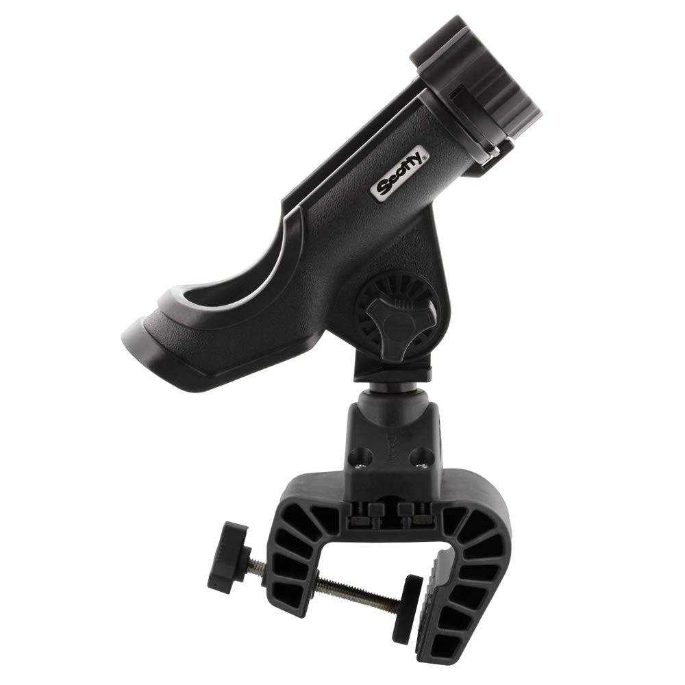 Scotty 339-Bk Power Lock Rod Holder Clamp Mount Black 0339-Bk