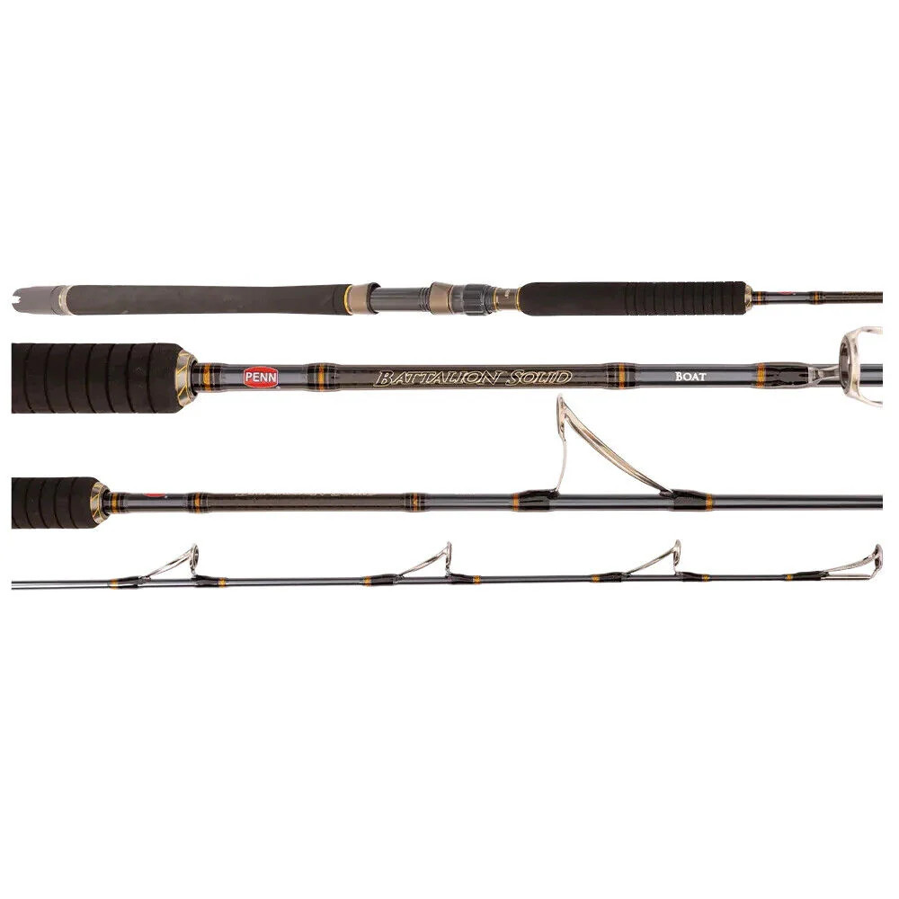 PENN Battalion Solid Extract O/Head Fishing Rod 6010HXX – 6” PE 6-10 / 1 Piece