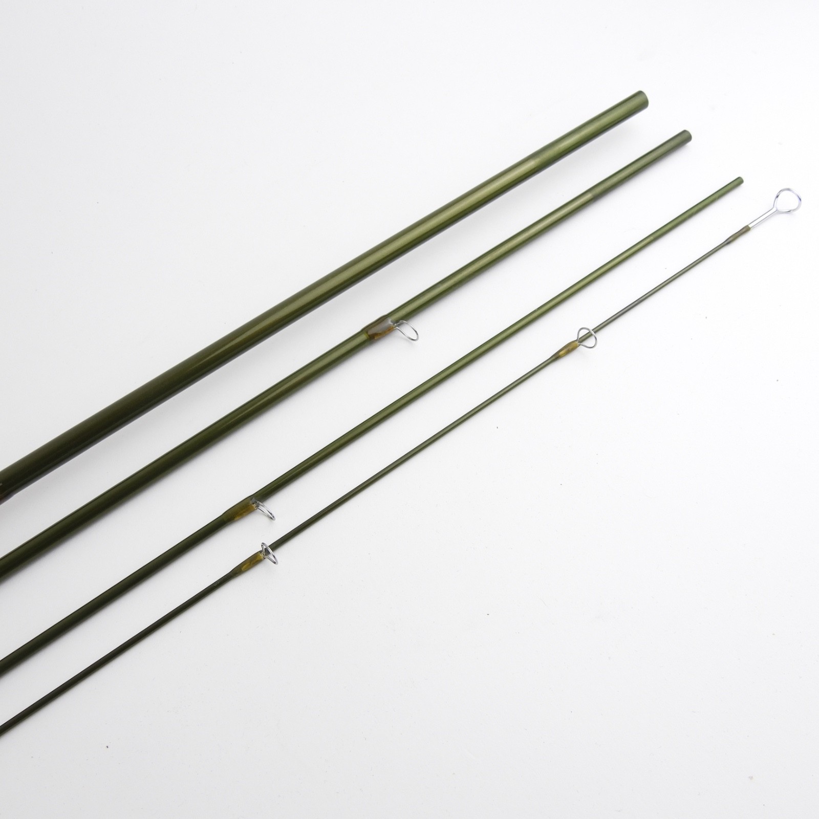 G. Loomis Native Run GLX Fly Rod. 9’ 6”. 8wt. W/ Tube & Sock.