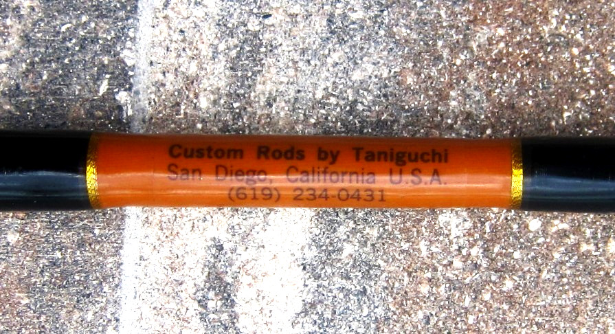 Custom Calstar 6455xh Stand-Up Rod by Taniguchi: 5’2″; 60-80 lb – NEAR MINT COND