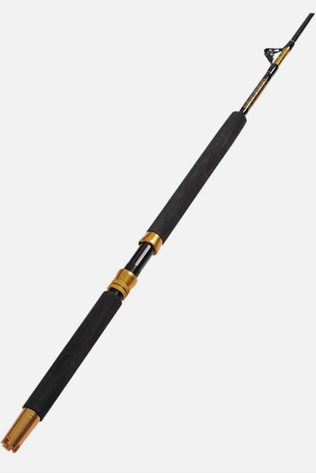 Fiblink Saltwater Fishing Rod 1 Piece Heavy Action Trolling Rod 5′ 6″ 50-80 lbs