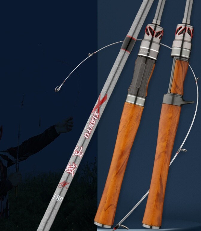 Trout Fishing Rods 1.68m 1.8m Carbon Rod Spinning Casting Rod Fast Fishing Poles
