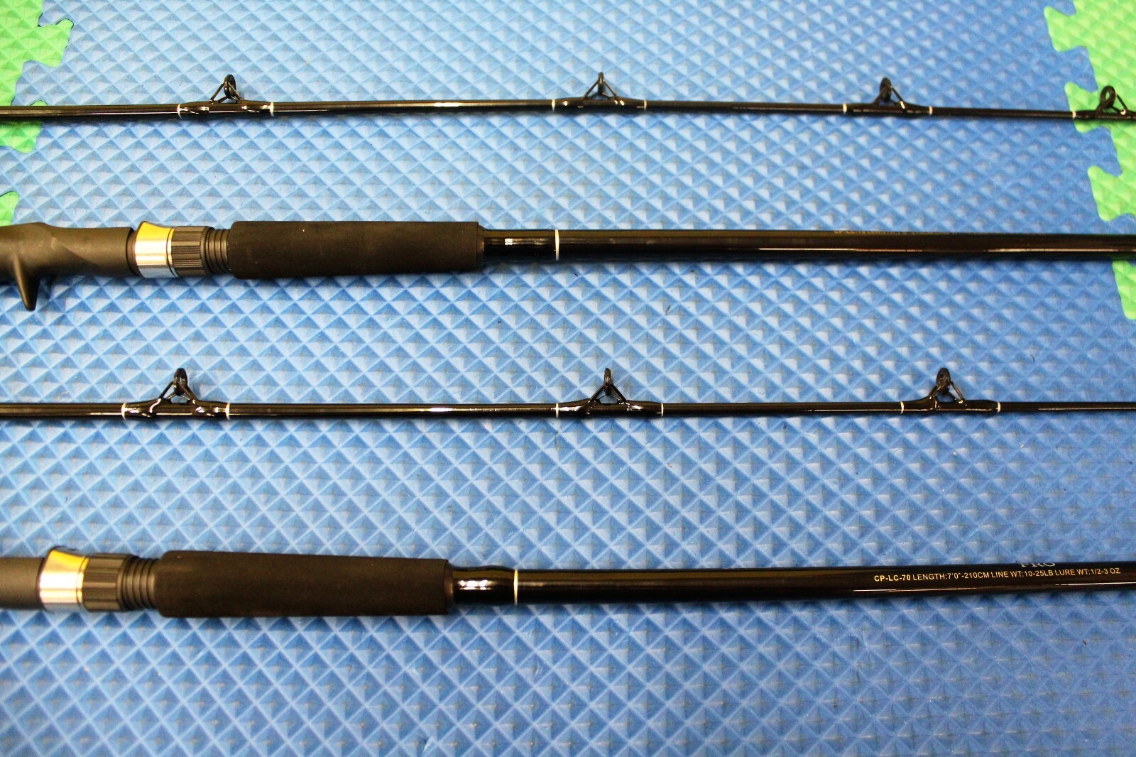 Okuma Black Classic Pro 7′ 0″ Lead Core Trolling Rod CP-LC-70 2-Pack!