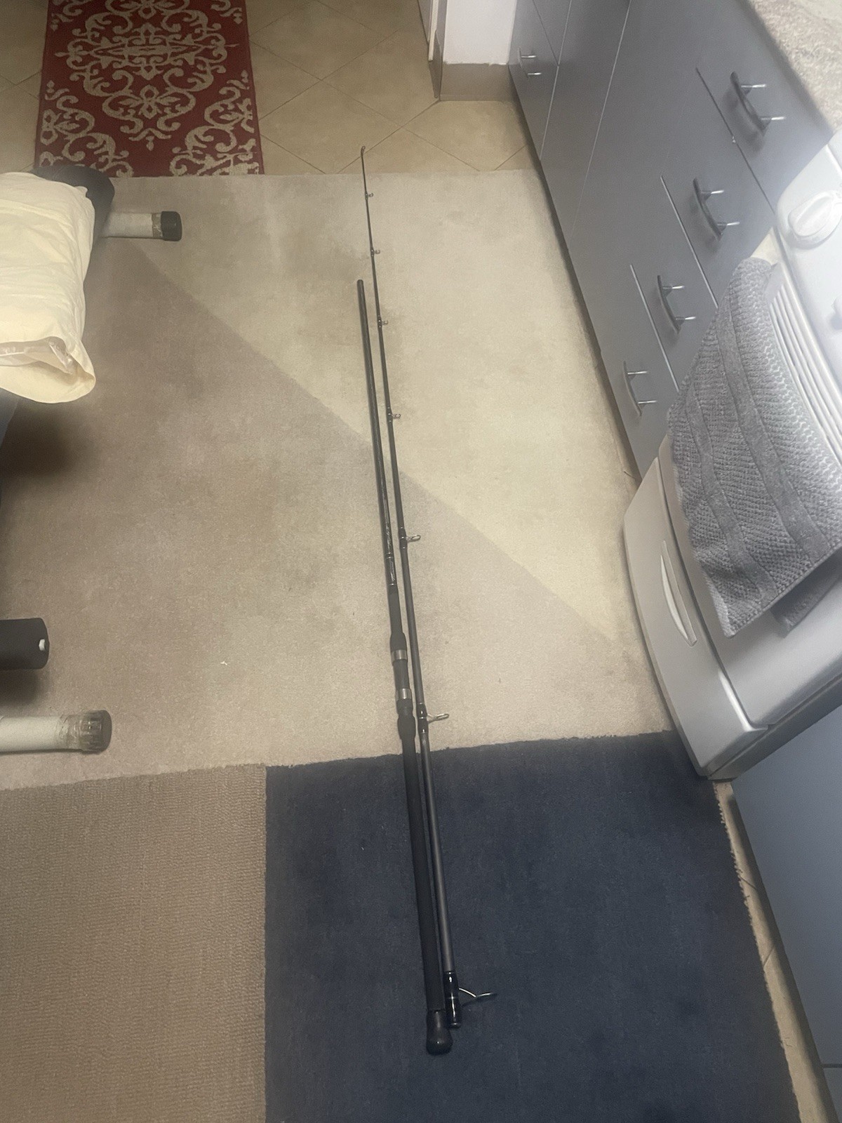Tsunami Trophy 11 -12ft Fishing Rod Extra Heavy Graphite Graphite Rod 2pc Lot