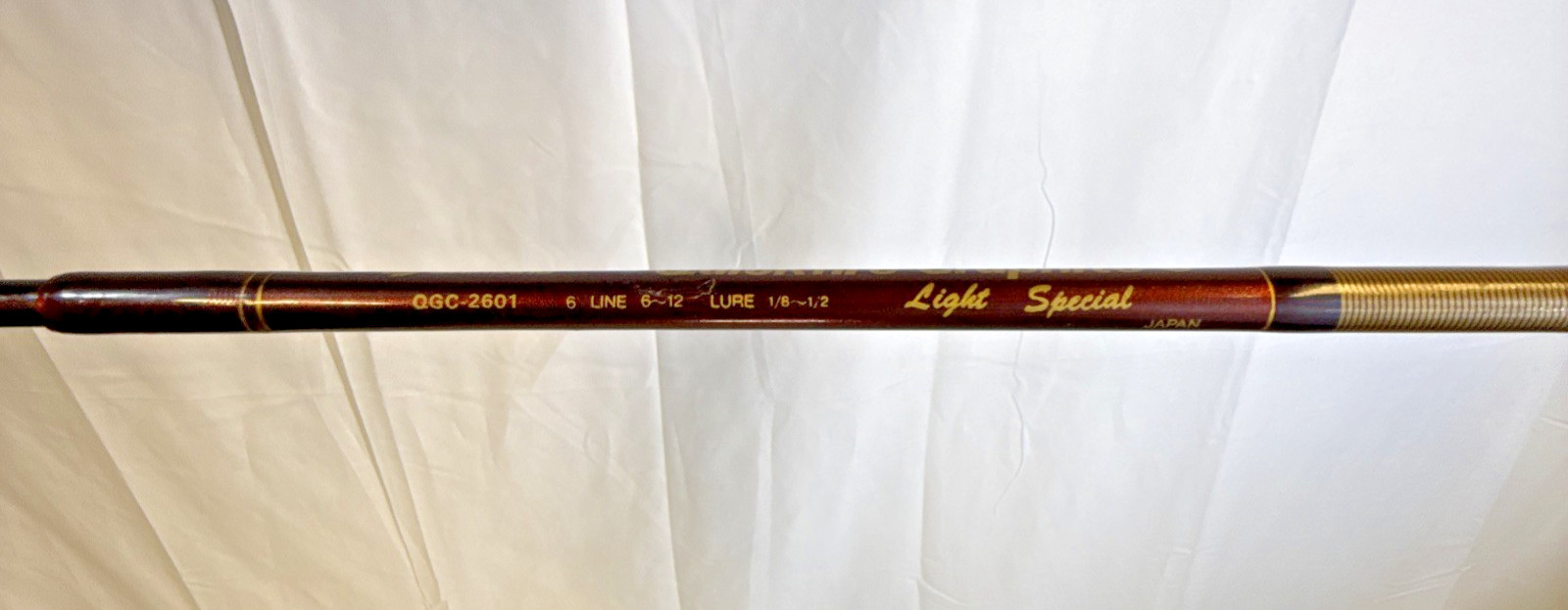 Vintage Shimano Quickfire Graphite C Light Special Spinning Rod 6′ 2-PC QGC-2601