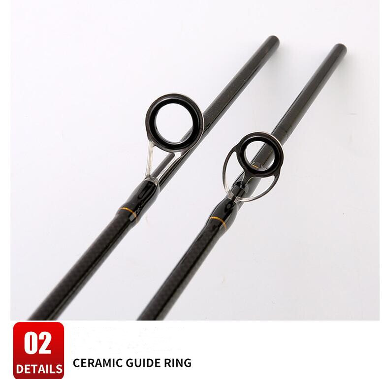 1.65M/1.8M Lure Fishing Rod Casting/Spinning Fishing Rod Carbon Fiber Pole Trout
