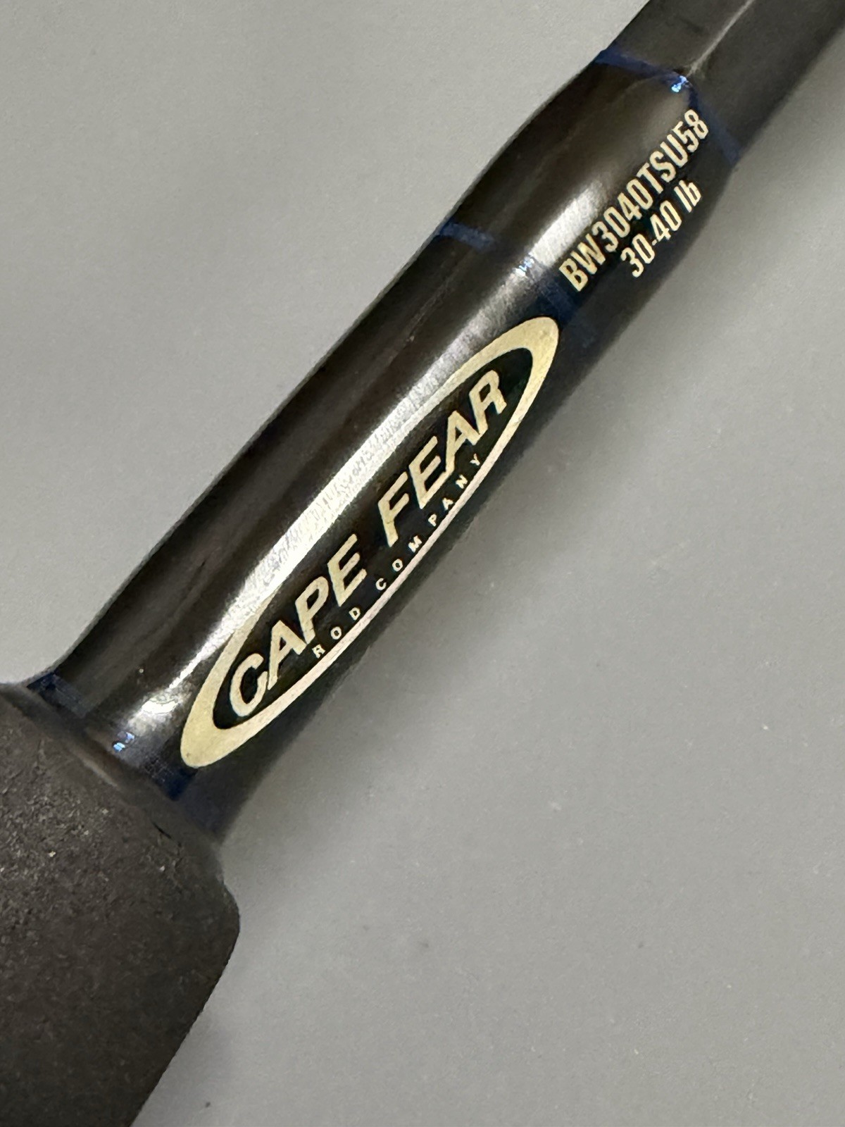 Cape Fear Bluewater Series 5’8” 30-40lb Trolling Stand Up Offshore Fishing Rod