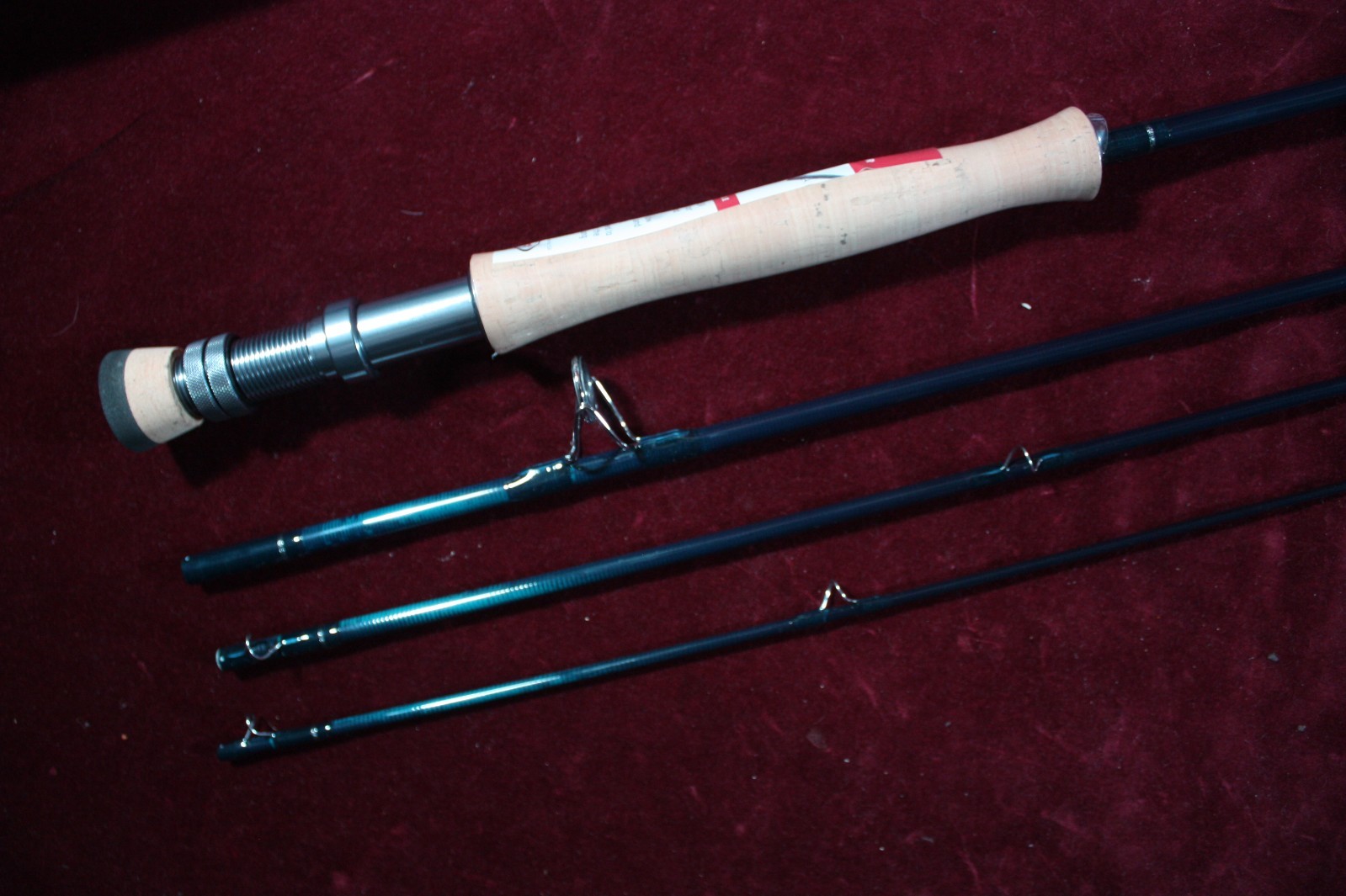 * SCOTT FLY RODS SALT WATER X2S 8WT 9′ FLY ROD X2S908/4 PIECE & CASE MINT NOS *
