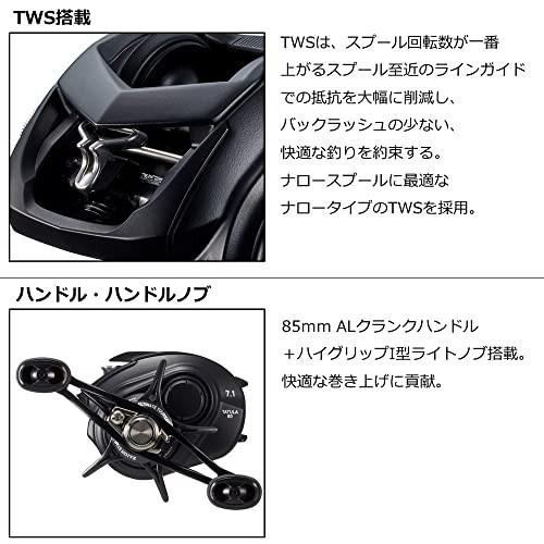 Daiwa 22 Tatula TW 80L Baitcasting Reel (2022 Model)