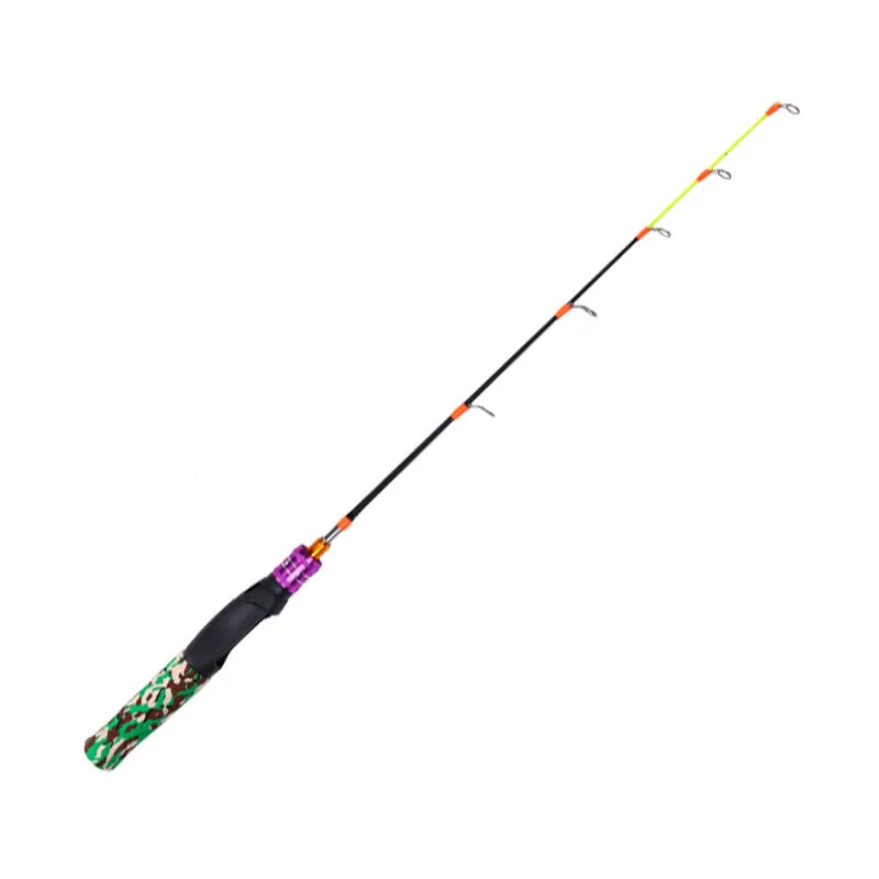 61Cm Ice Fishing Rod Carbon Spinning Winter Raft Shrimp Carp Fishing Child Pole