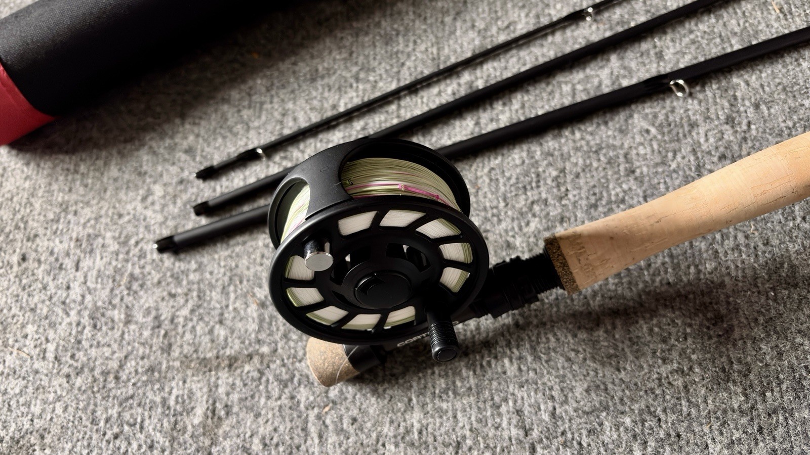 Courtland Guide Series Euro Fly Fishing Rod Outfit 10’6