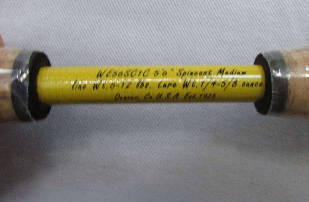 EAGLE CLAW WATER EAGLE SPINCAST COMBO WE56SC1C ROD & REEL S 5′ 6″ 5 CT LOT NEW!!