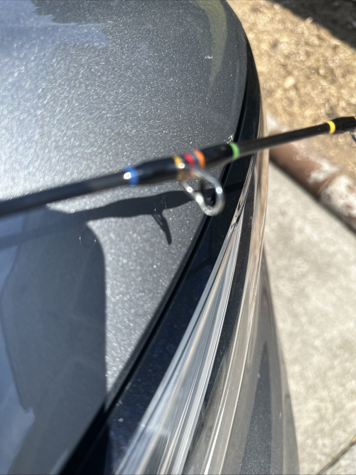 Jaws 7’ Graphite Boat Rod Solid