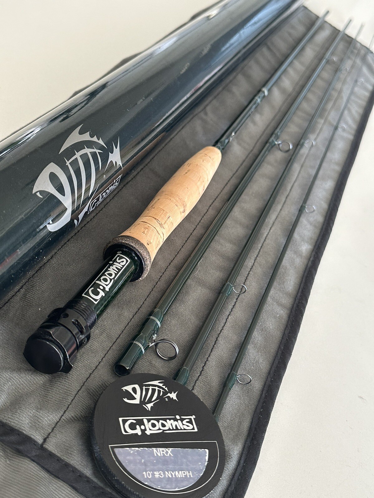 **BEAUTIFUL** G LOOMIS 🔥 NRX NYMPH 3wt 10’ft fly rod!!! 🔥